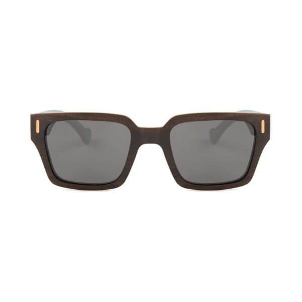 Bulk Wholesale Fashion Wood Sunglasses - WS411 - Image 3