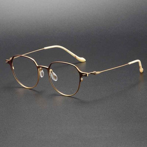 Bulk Wholesale Retro Titanium Glasses Frames - 202314 - Image 2