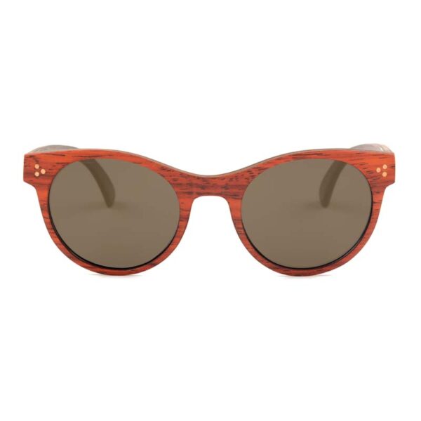 Wholesale Fashion Wood Sunglasses - WS204 - Image 2