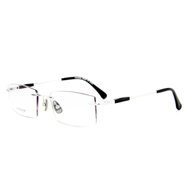 Wholesale Natural Wood Titanium Eyeglasses - 9973 - Image 4