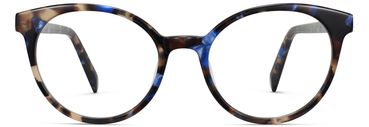 Delphine glasses in Tanzanite Tortoise