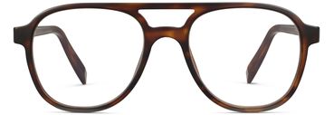 Fielder glasses in Cognac Tortoise Matte