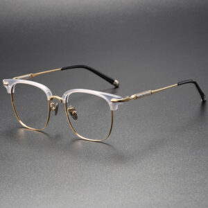 Square titanium-optical-frames-premium-distributor-b2b E9701