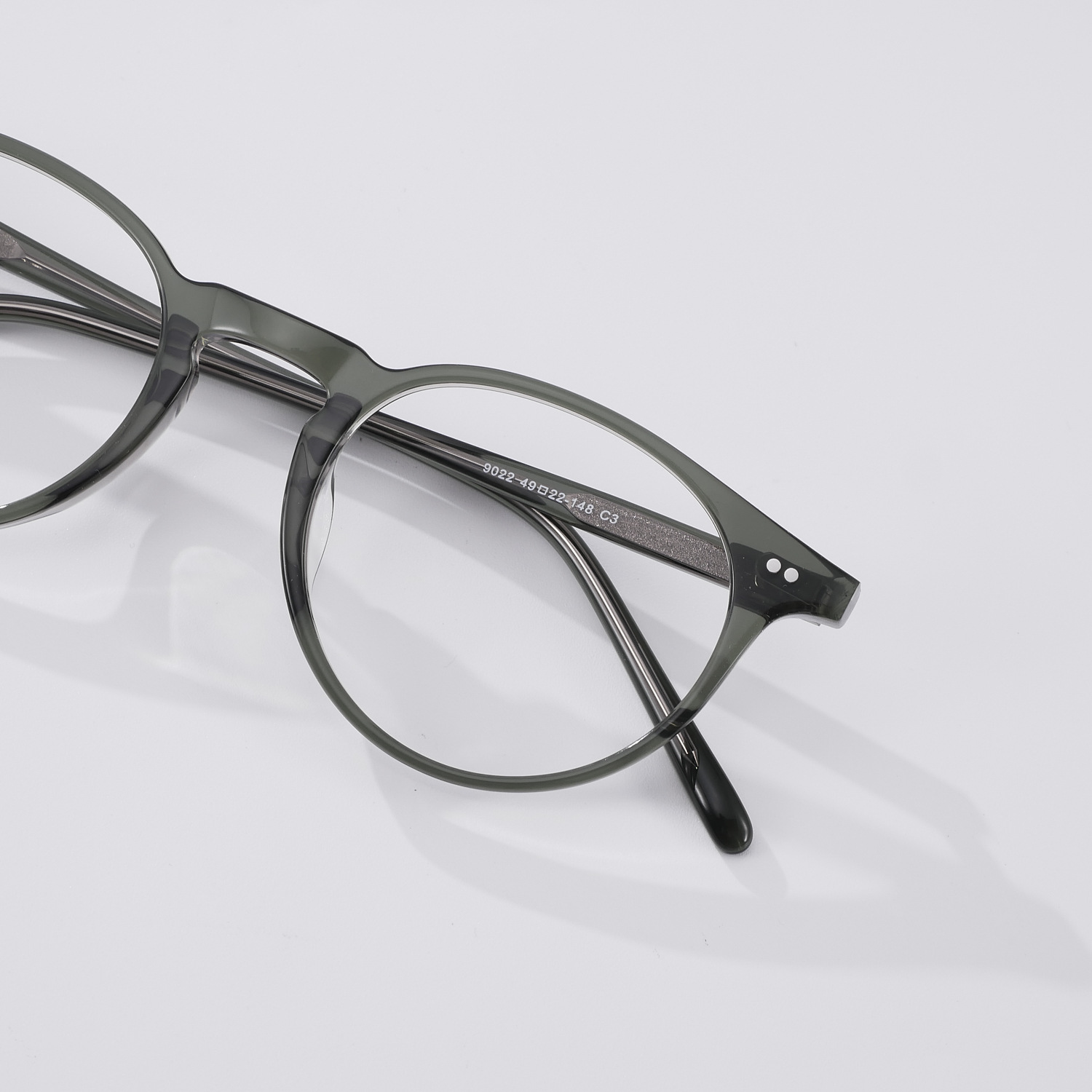 bulk retro-acetate-eyeglass-frame in bulk V9022 - Image 4
