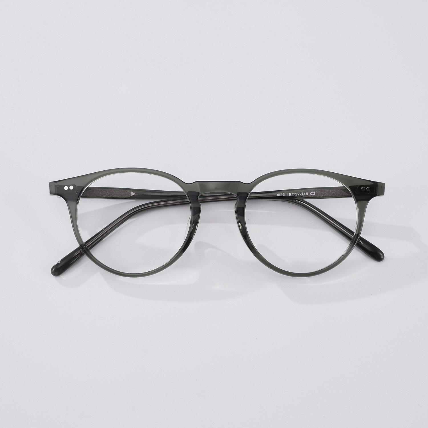 bulk retro-acetate-eyeglass-frame in bulk V9022 - Image 6