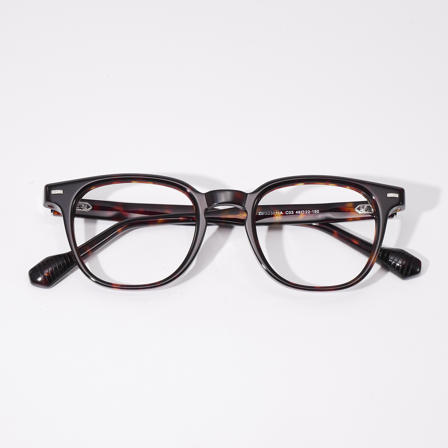designer-acetate-eyewear-frame-classic-round-oem-factory V23011 - Image 6