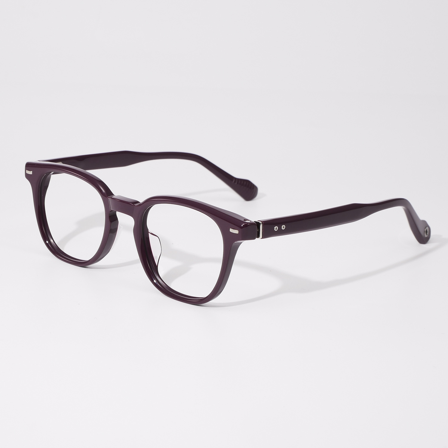 designer-acetate-eyewear-frame-classic-round-oem-factory V23011 - Image 8