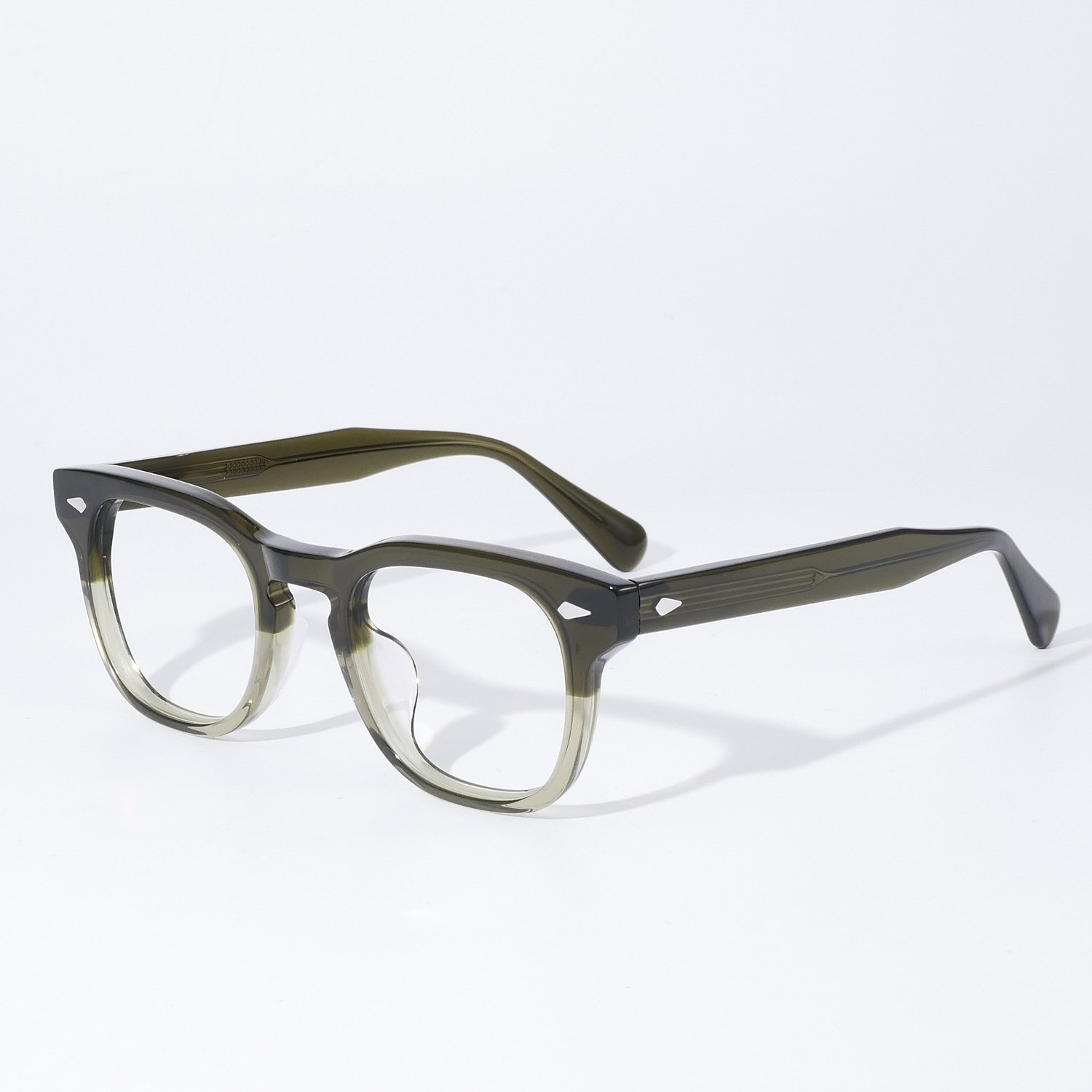 retro-acetate-eyeglass-frame-small-round-japanese-look-oem V8175 - Image 4