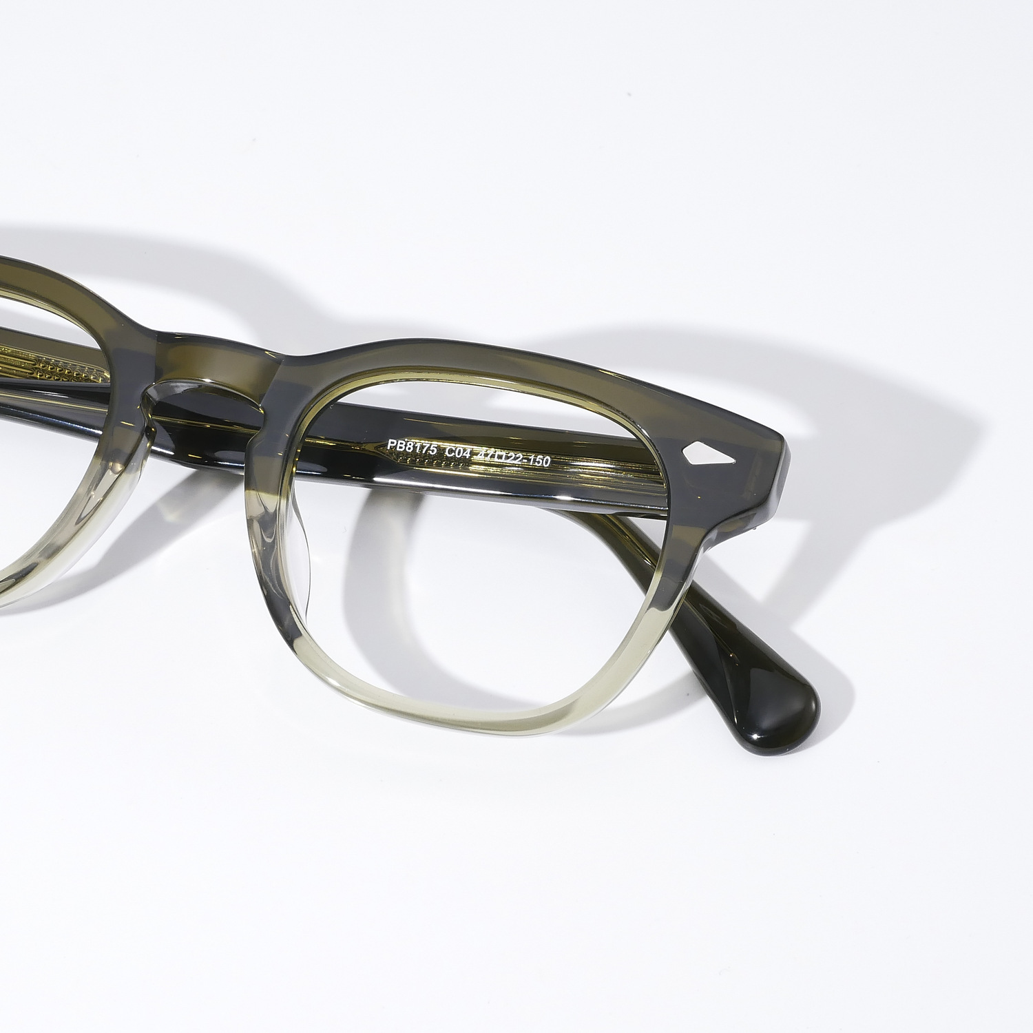 retro-acetate-eyeglass-frame-small-round-japanese-look-oem V8175 - Image 6