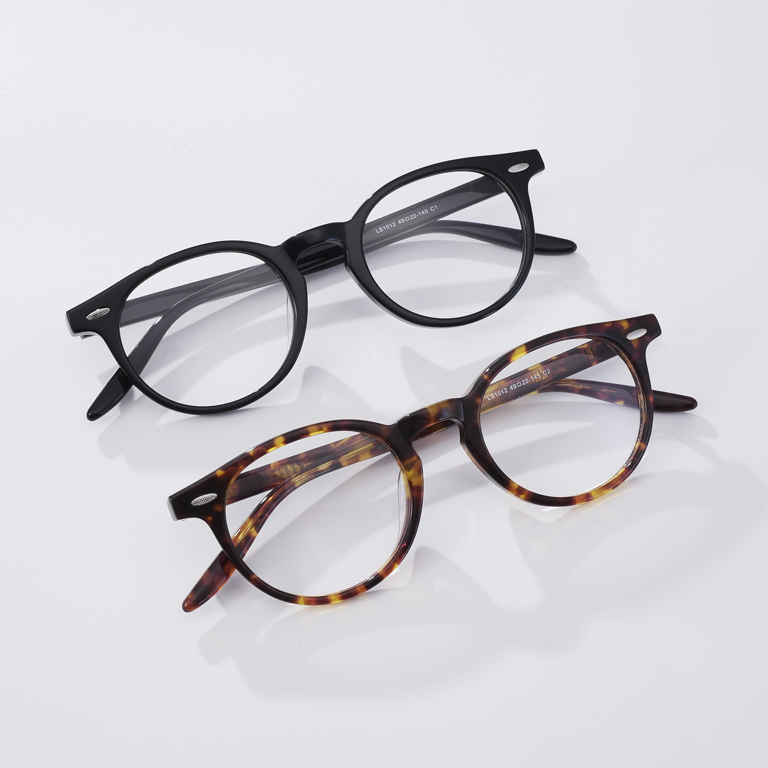 retro-acetate-optical-frame--b2b-manufacturer V1012 - Image 3