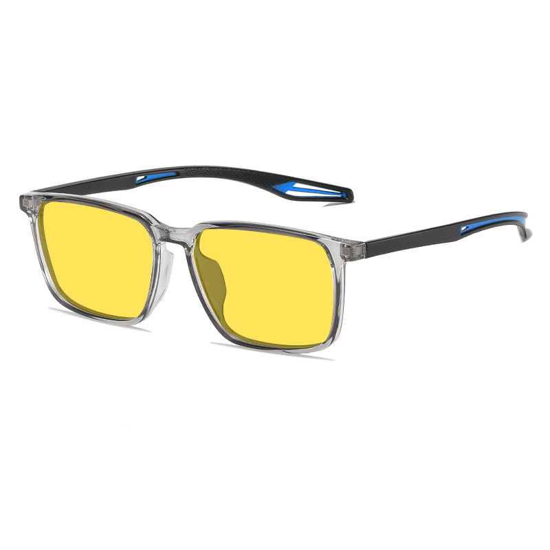 bulk supply ultra-light night-vision glasses blue-light for sports use EBL006 - Image 3