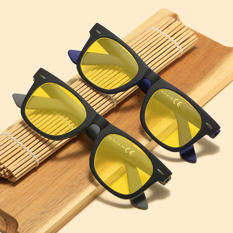 cross-border oversized night-vision blue-light glasses manufacturer women EBL018 - Image 17