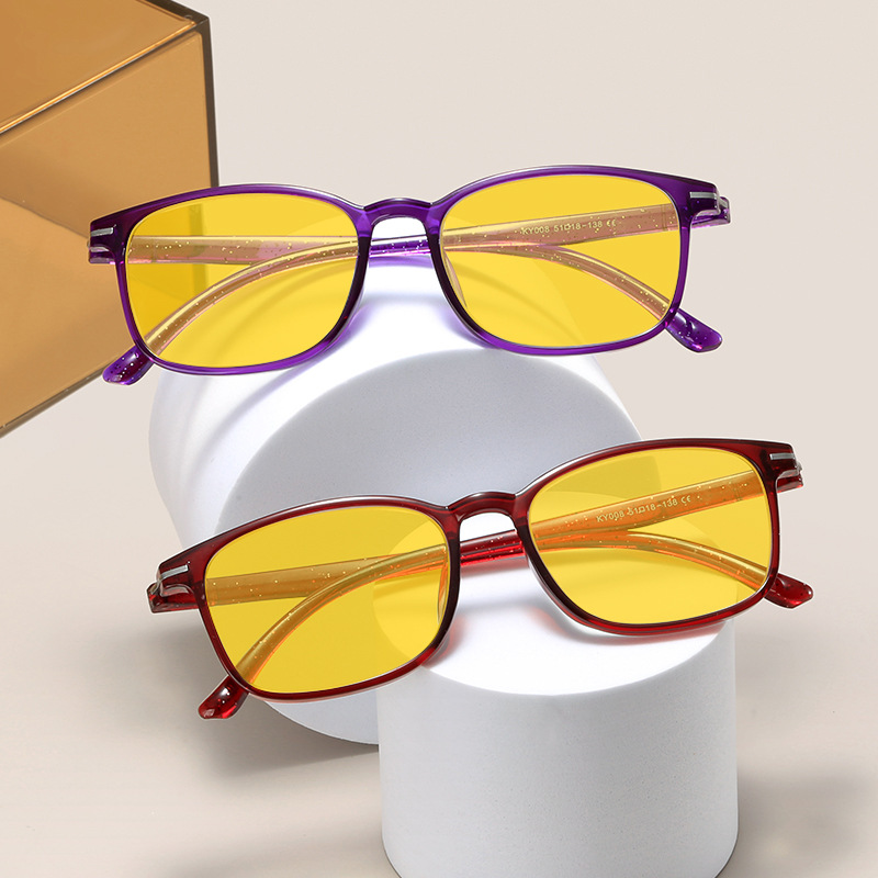 manufacturer ultra-light tr90 night-vision blue-light glasses unisex daily use EBL024 - Image 11