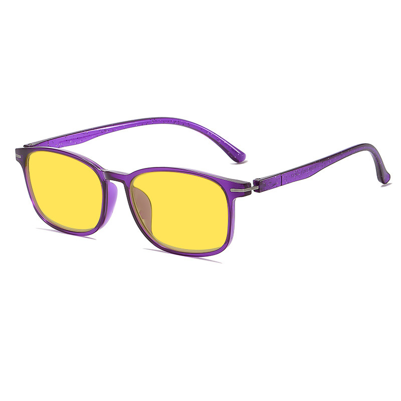 manufacturer ultra-light tr90 night-vision blue-light glasses unisex daily use EBL024 - Image 4