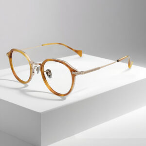 pure-titanium-irregular-large-optical-frames oem manufacturer OTW6011