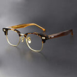 titanium-browline-acetate-front-eyeglass-frames-business-men-supplier M-97