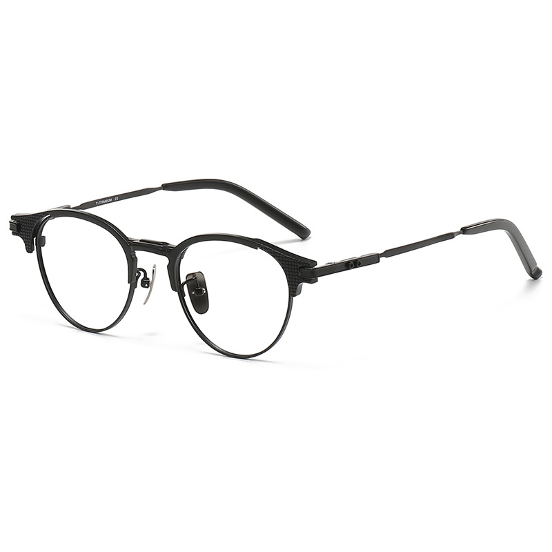 vintage-titanium-eyeglass-frames-dual-color-ip-plating-bulk-supplier-S-01T - Image 4