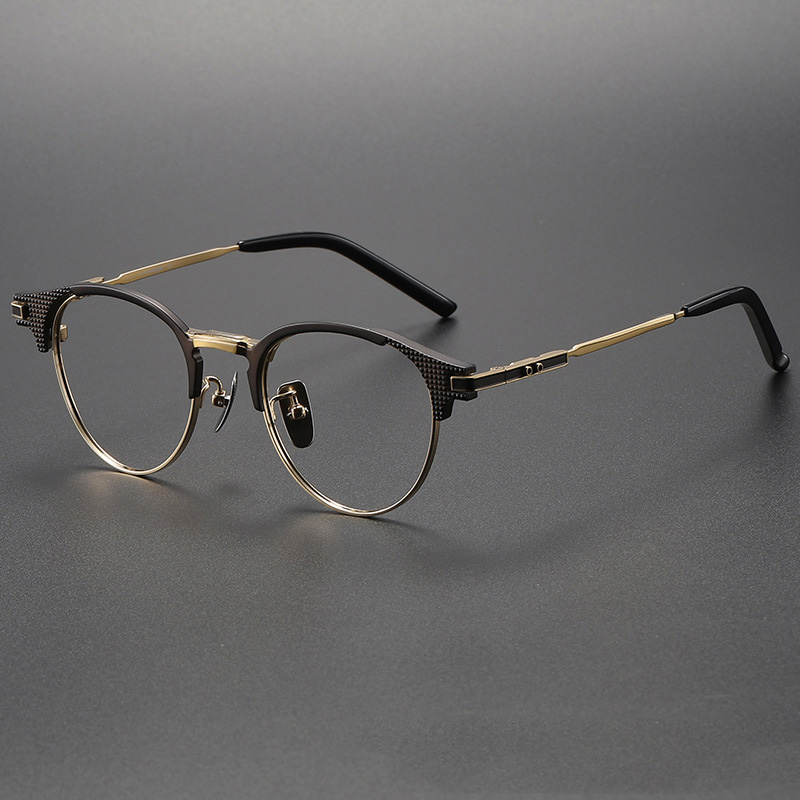vintage-titanium-eyeglass-frames-dual-color-ip-plating-bulk-supplier-S-01T - Image 6