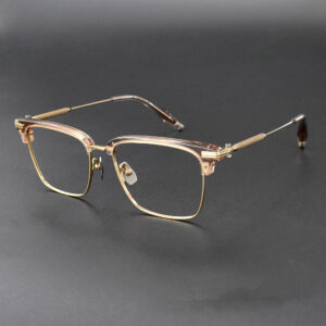 acetate-browline-optical-frames oem supplier retro-design AKX-403
