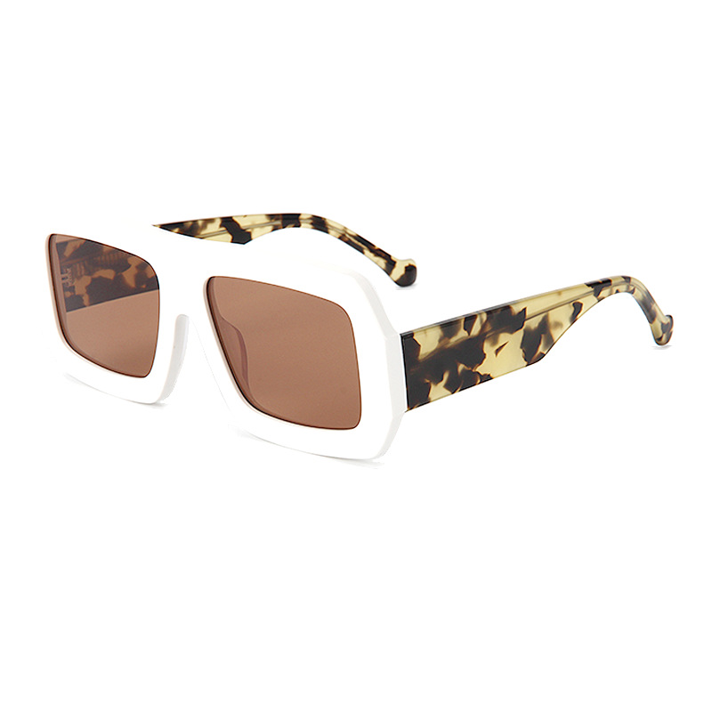 cross-border-square-temple-acetate-sunglasses bulk supplier ins-style fashion SA155 - Image 3