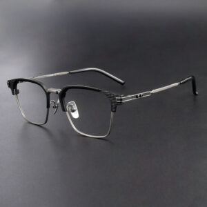 shenzhen factory-direct pure-titanium-plated-optical-frames S-08T