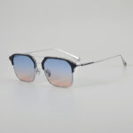 wholesale aviator-double-bridge-titanium-sunglasses-large-frame GMS-656