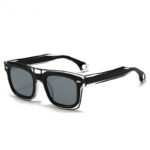 european-patchwork-acetate-sunglasses oem manufacturer square-design RESNIC
