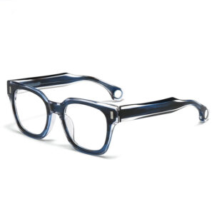 european-round-acetate-optical-frames oem supplier dual-color-patchwork KESLING