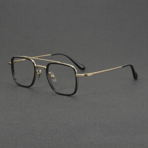 double-bridge-titanium-optical-frames wholesale GMS637 fashion