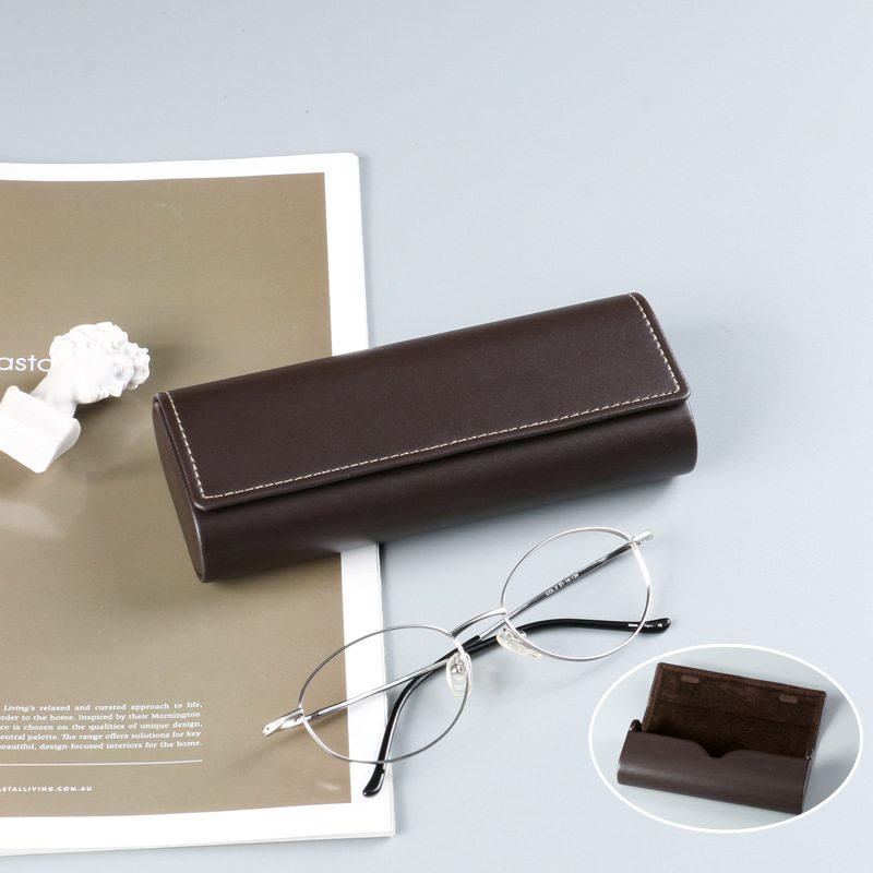Custom Leather Eyeglasses Case - S679 - Image 5