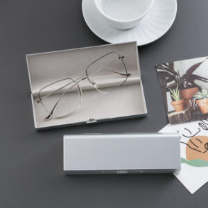 Designer Metal Eyeglasses Case - L186
