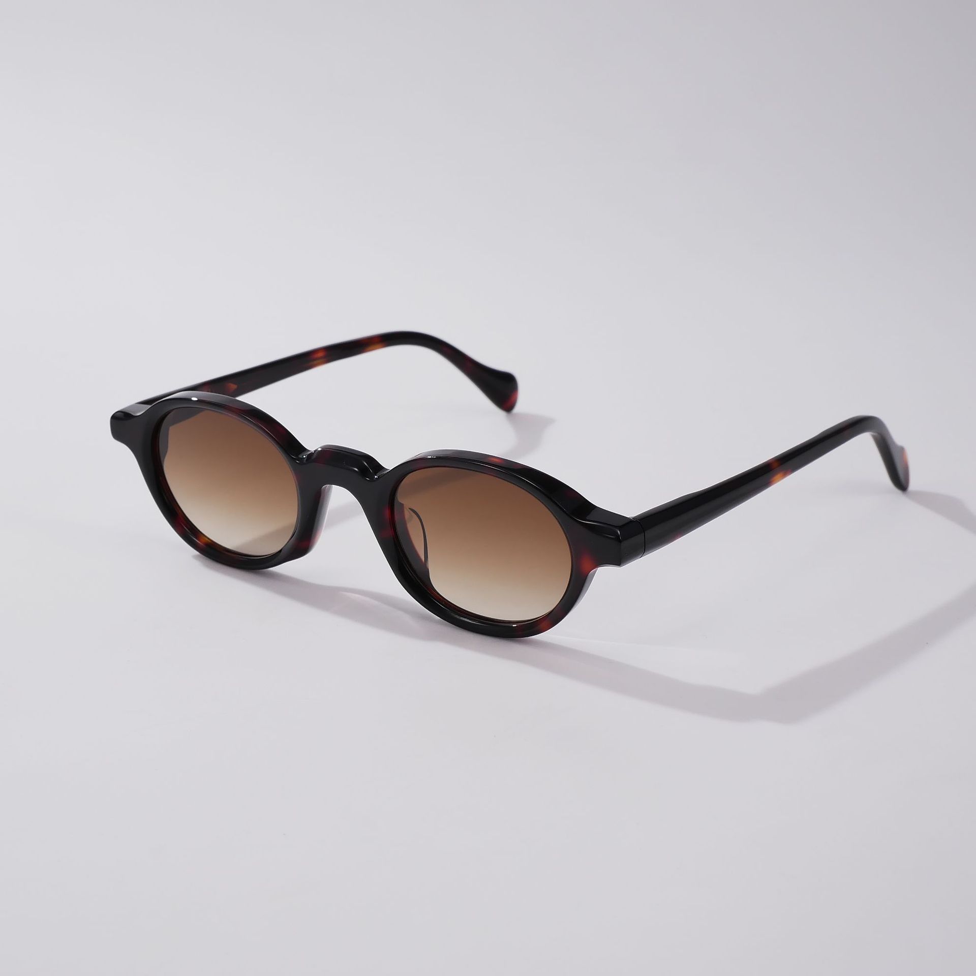 vintage-round-small-frame-sunglasses-wholesale V5026A - Image 3