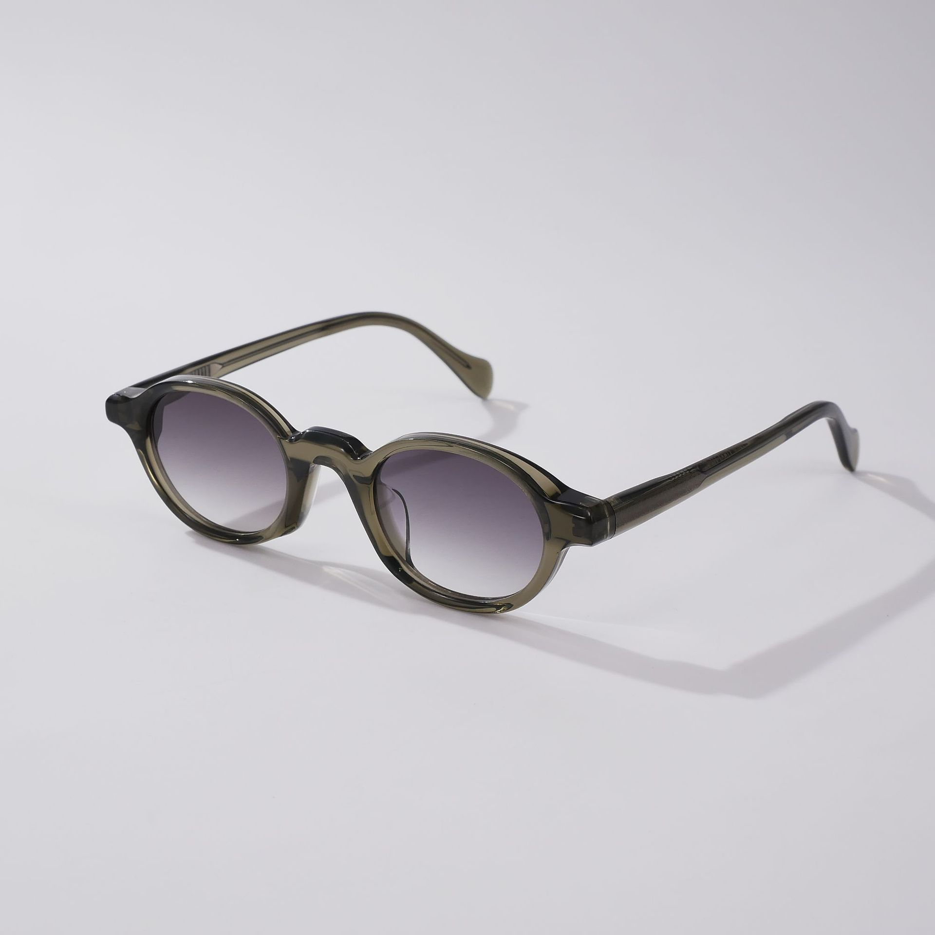 vintage-round-small-frame-sunglasses-wholesale V5026A - Image 5