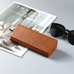 Wholesale Leather Eyeglasses Case - S680