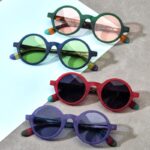 Wholesale Lots Circle Acetate Sunglasses For Sale - 19270T