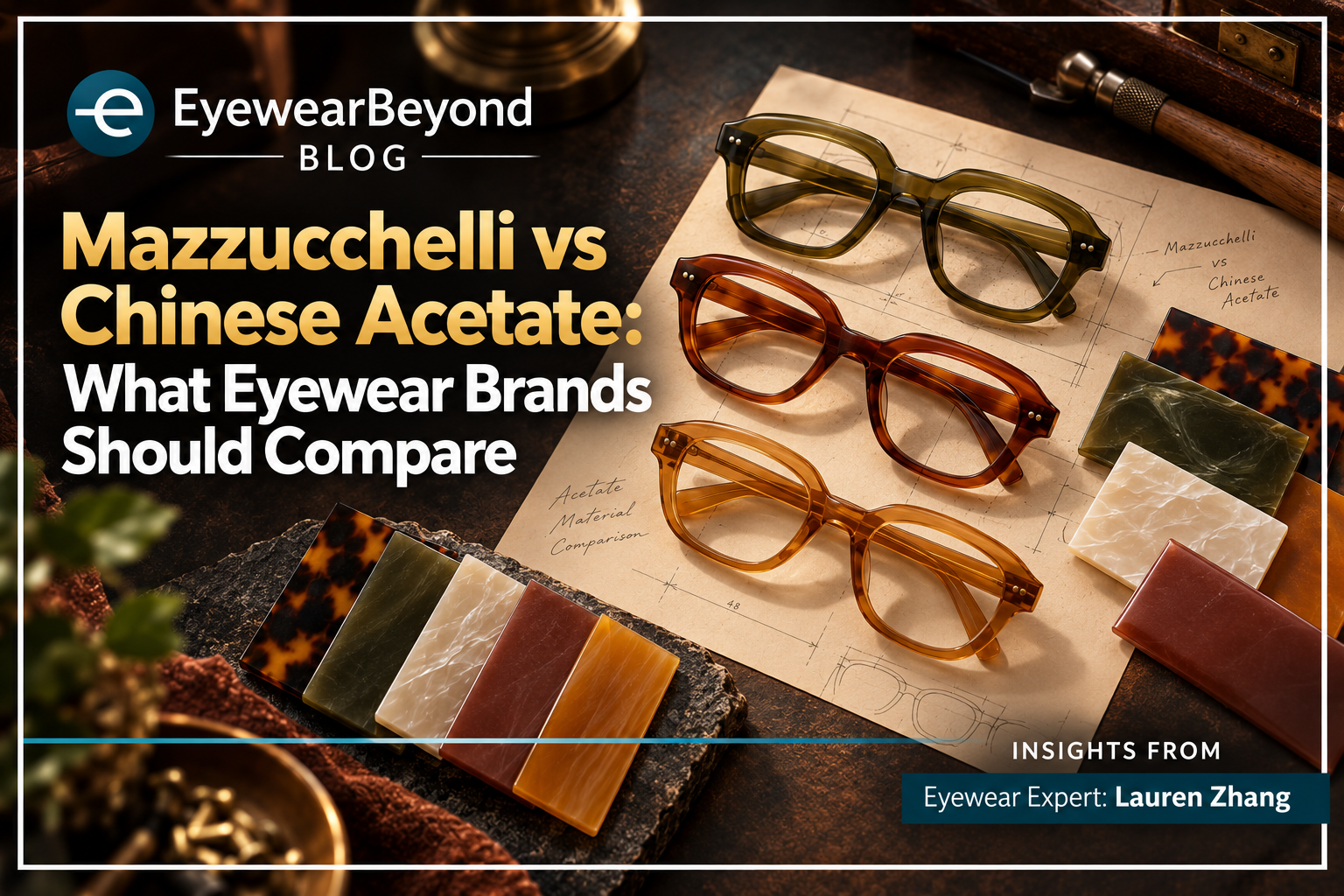 Mazzucchelli vs Chinese Acetate: What Eyewear Brands Should Compare