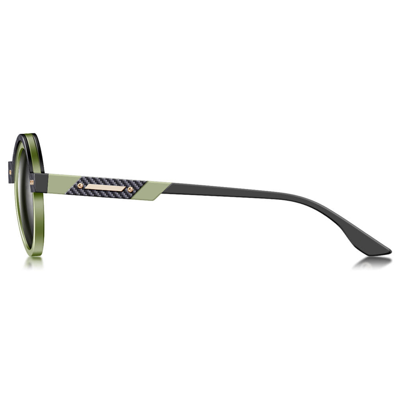 Retro Carbon Fiber Sunglasses Distributor - DS536 - Image 2
